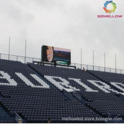P20 full color led mesh display screen